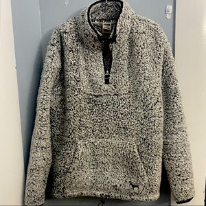 Pink Victoria’s Secret Sherpa Pullover -Medium